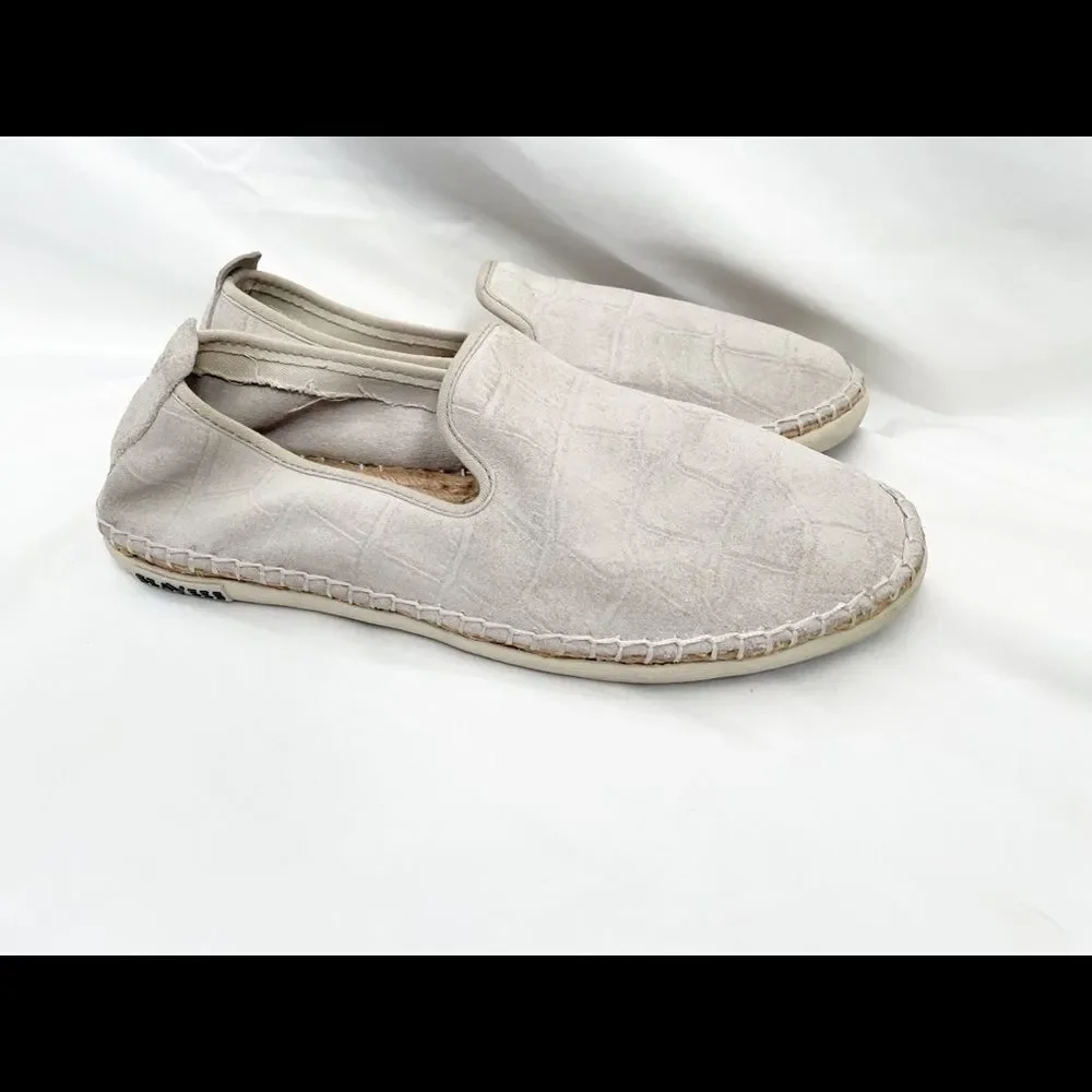 SeaVees Grey Ocean Park Espadrilles Grey Suede 7.5